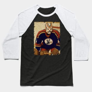 Denis Herron, 1976 in Kansas City Scouts (86 GP) Baseball T-Shirt